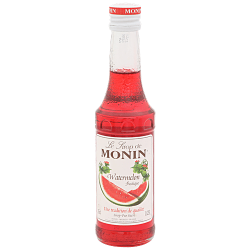 Buy Monin Syrup Watermelon Flavored 250 Ml Bottle Online At Best Price