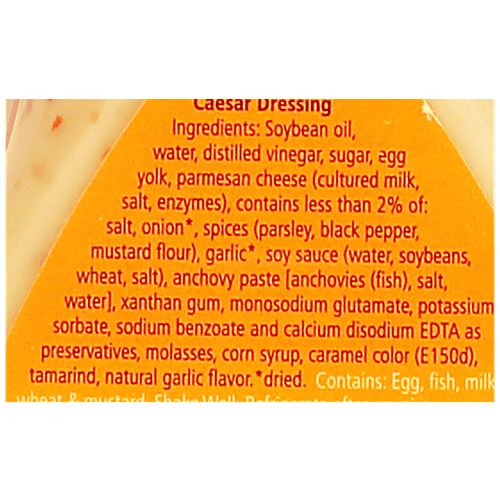 American Garden  Dressing - Creamy Caesar, 267 ml Bottle 