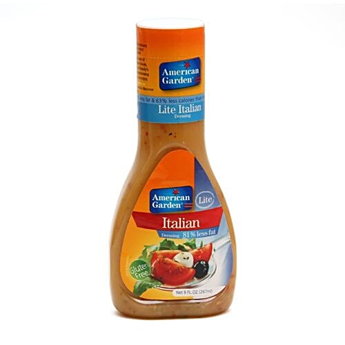 American Garden  Italian Dressing - 81% less fat, 267 ml Bottle 