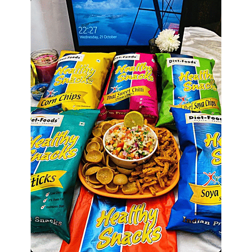 Healthy Snacks Soya - Katori Pudina, 120 g  Healthy Snack
 Soya Based