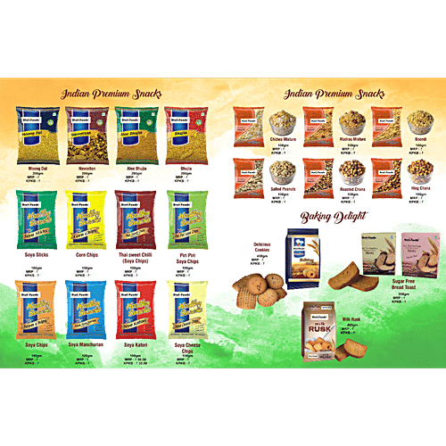 Healthy Snacks Soya - Katori Pudina, 120 g  Healthy Snack
 Soya Based