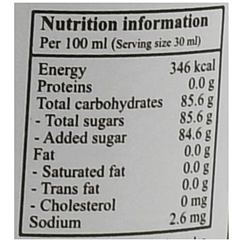 Monin Syrup - Strawberry Flavored, 250 ml  Zero Fat, Zero Cholesterol