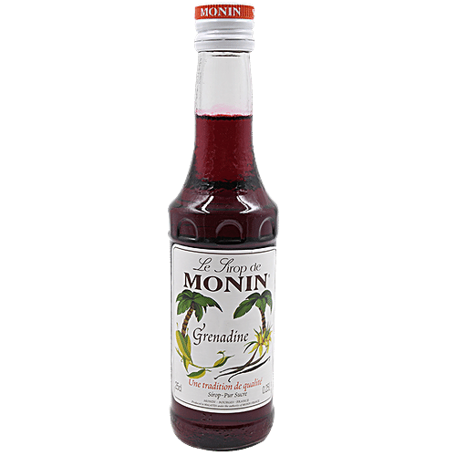 Buy Monin Syrup Grenadine Flavored 250 Ml Online At Best Price of Rs