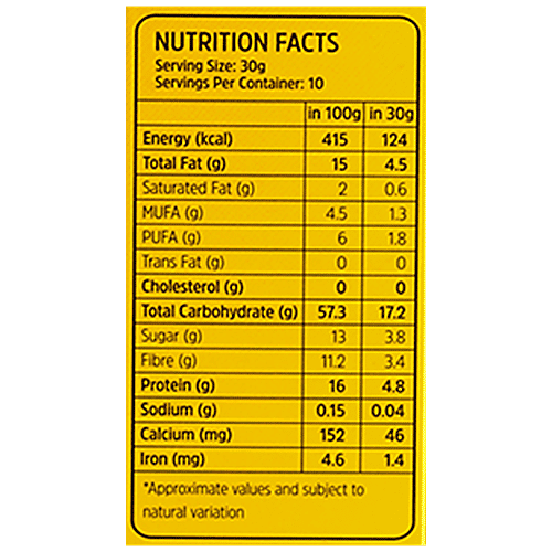 Cocosutra Cereal - Granola, Crunchy Tropical Sunshine, Breakfast Cereal With Oats, Nuts, Seeds & Dry Fruits, 300 g  Crunchy Tropical Sunshine
 Natural