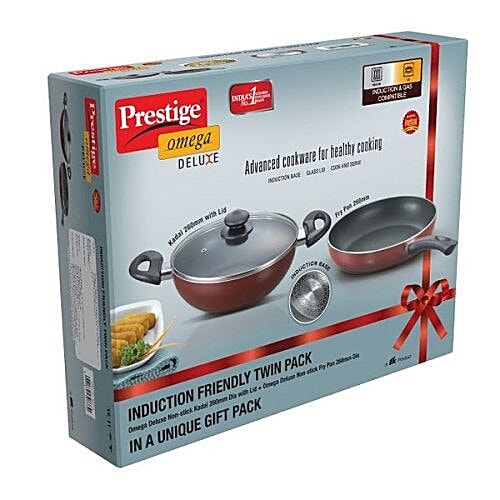 Buy Prestige Omega Deluxe Twin Pack 2 pcs Set Online at Best Price. of Rs null bigbasket