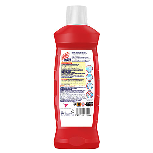 Harpic Disinfectant Bathroom Cleaner Liquid - Lemon Fresh, 500 ml  