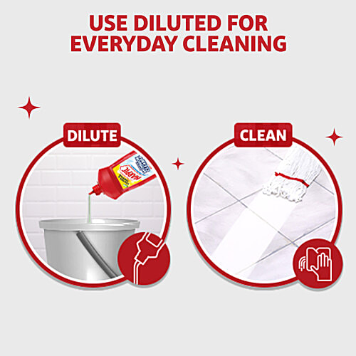 Harpic Disinfectant Bathroom Cleaner Liquid - Lemon Fresh, 500 ml  