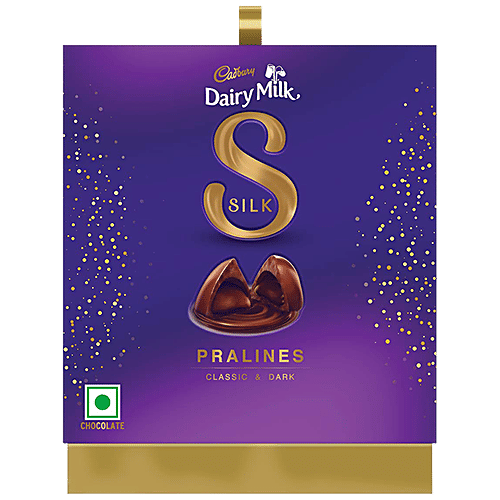 Buy Cadbury Dairy Milk Silk Chocolate Pralines Collection 160 Gm Online