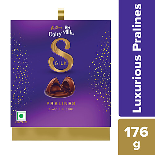 Buy Cadbury Dairy Milk Silk Chocolate Pralines Collection 160 Gm Online