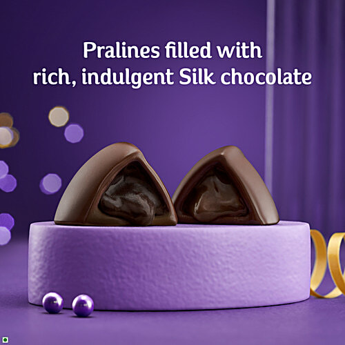 Buy Cadbury Dairy Milk Silk Chocolate Pralines Collection 240 Gm Online at the Best Price of Rs