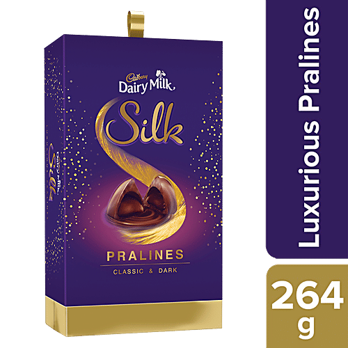Buy Cadbury Dairy Milk Silk Chocolate Pralines Collection 240 Gm Online