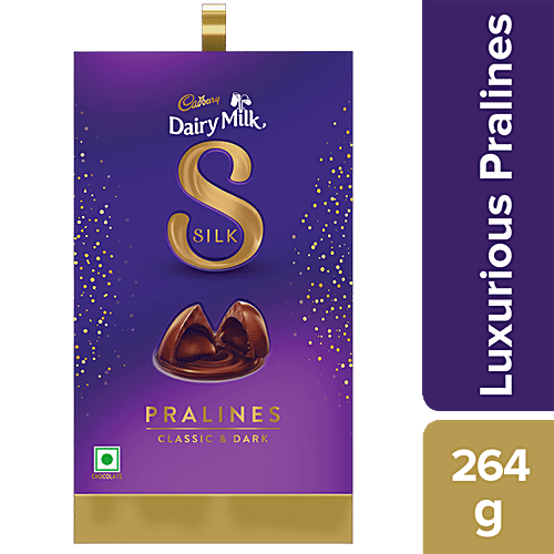 Buy Cadbury Dairy Milk Silk Chocolate Pralines Collection 240 Gm Online