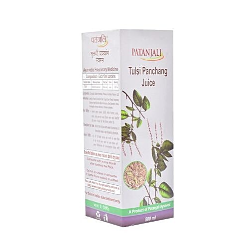 Patanjali Juice - Tulsi Panchang, 500 ml  