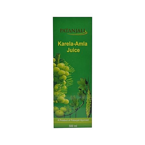 Patanjali Juice - Karela Amla, 500 ml  
