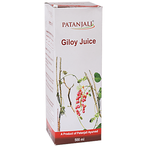 Buy Patanjali Juice Giloy 500 ml Online at Best Price. of Rs 72