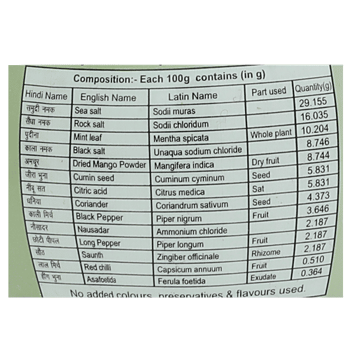 Patanjali Concentrate - Pachak, Jaljeera, 200 g  