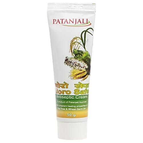 Patanjali Borosafe Antiseptic Cream, 50 g  