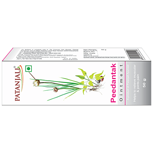 Patanjali Peedantak Pain Reliever, 50 g  
