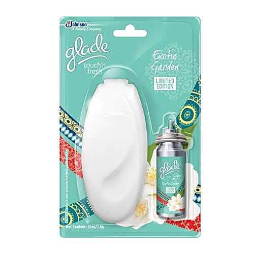 Buy Glade Air Freshener Touch & Fresh, Exotic Garden Online at Best Price of Rs null bigbasket