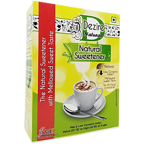 Dezire Natural Sugar Substitute - Levulose, 250 g No Artificial Sweetener