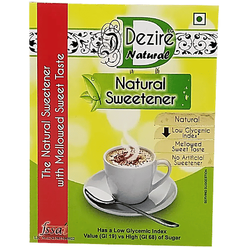 Dezire Natural Sugar Substitute - Levulose, 250 g No Artificial Sweetener