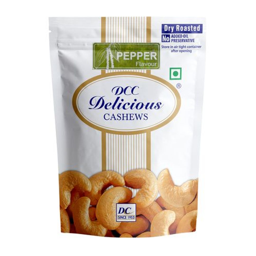Delicious Cashew/Godambis - Pepper Dry Roasted, 80 g 