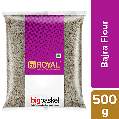 bb Royal Bajra Flour, 500 g Pouch 