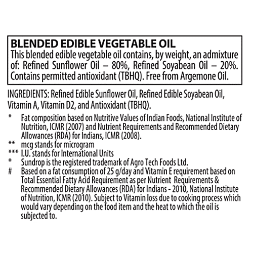 Sundrop Lite Oil, 5 L Can 