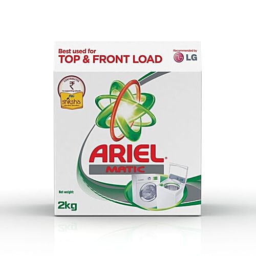Buy Ariel Detergent Powder Matic 2 Kg Pack Online at the Best Price
