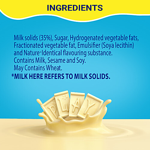 Nestle Milkybar Creamy White Chocolate Tablet Bar, 12.5 g More Creamy More Yummy