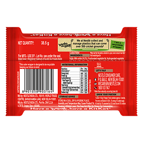 Nestle  KitKat 4 Fingers Bar, 37.3 g  
