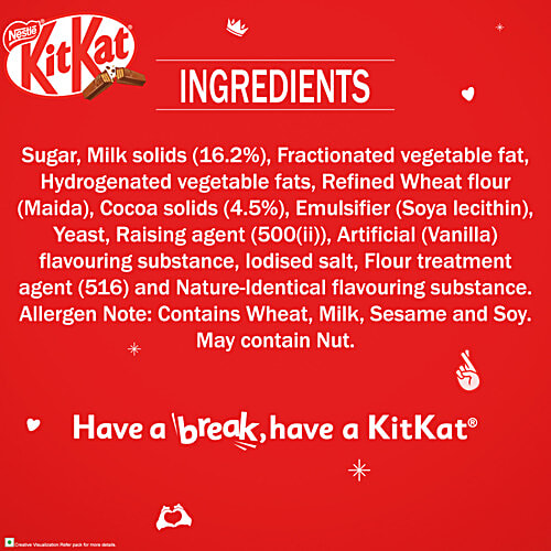 Nestle  KitKat 4 Fingers Bar, 37.3 g  