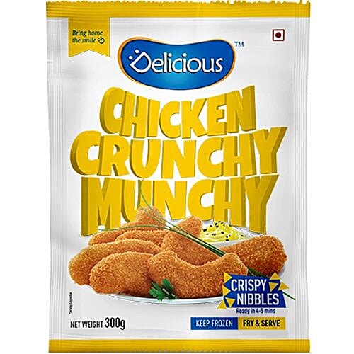 Delicious Crunchy Munchy Strips, 300 g Pouch 