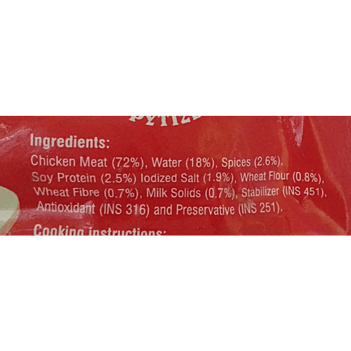 SFP Chicken - Sausages, Spicy, 500 g Pouch No MSG