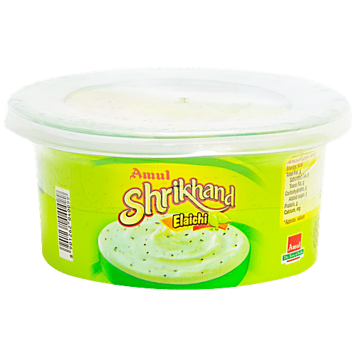Amul Elaichi Shrikhand, 200 g Cup 