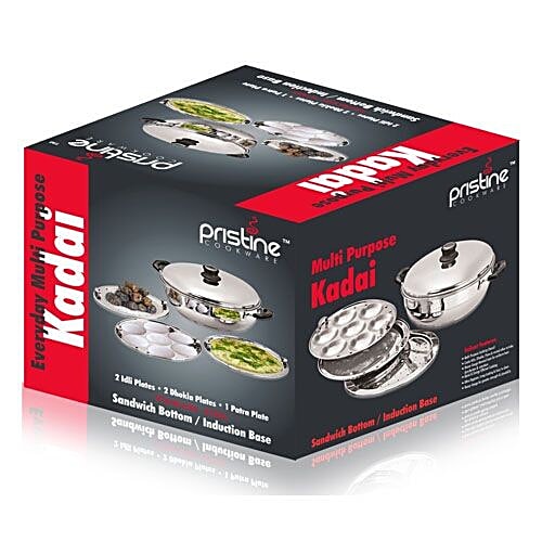 Buy PRISTINE Multi Purpose Kadai Induction Sandwich Base Mini Online