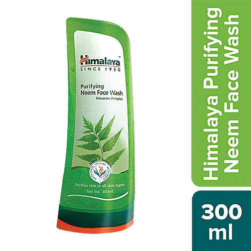 Buy Himalaya Face Wash Purifying Neem 300 Ml Bottle Online At Best