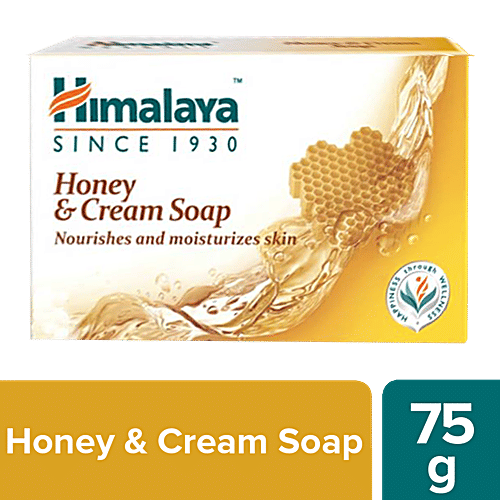 Himalaya Honey & Cream Soap, 75 g  