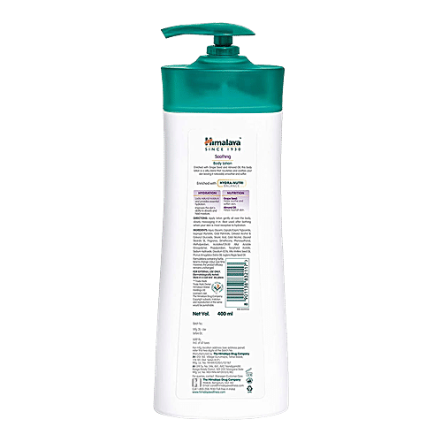 Buy Himalaya Soothing Body Lotion 400 Ml Bottle Online At Best Price of