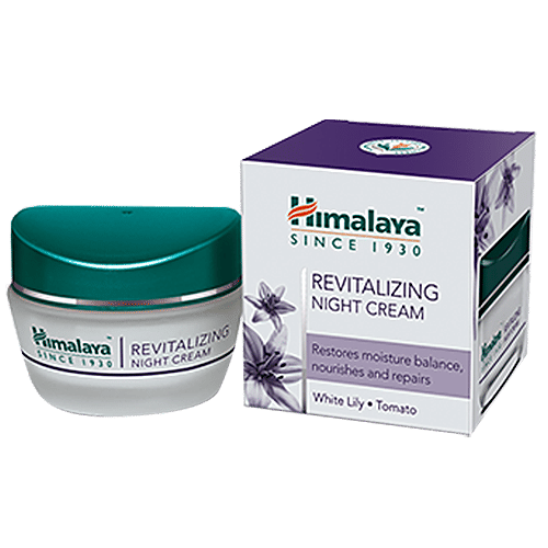 Buy Himalaya Night Cream Revitalizing 50 gm Carton Online at Best