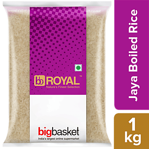 bb Royal Jaya Boiled Rice, 1 kg Pouch 