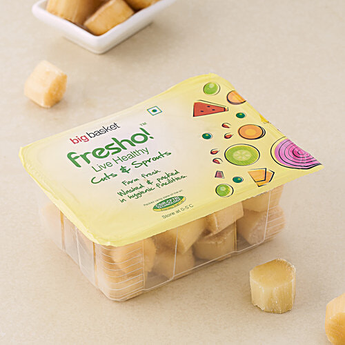 fresho! Sugarcane - Diced, 200 g  No Preservatives