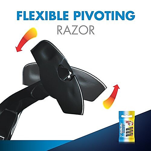 Gillette Guard - Cartridges, 3 pcs Pouch 