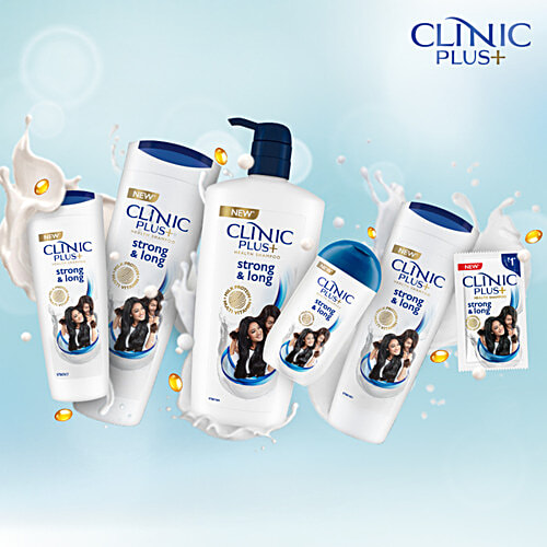 Clinic Plus Strong & Long Health Shampoo, 650 ml Bottle 