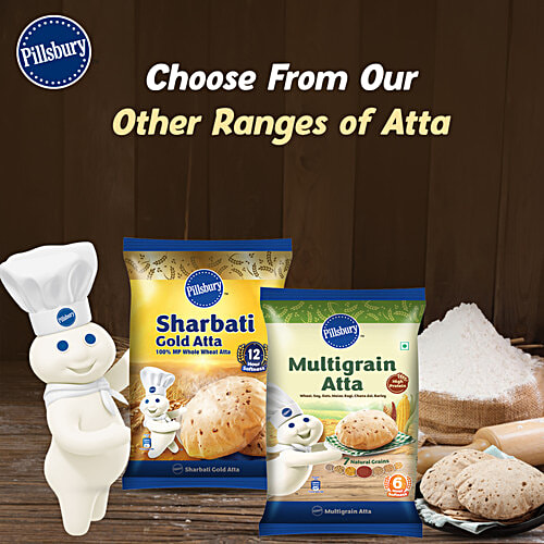 Pillsbury Atta/Gavhache Peeth - Chakki Fresh, 1 kg Pouch 