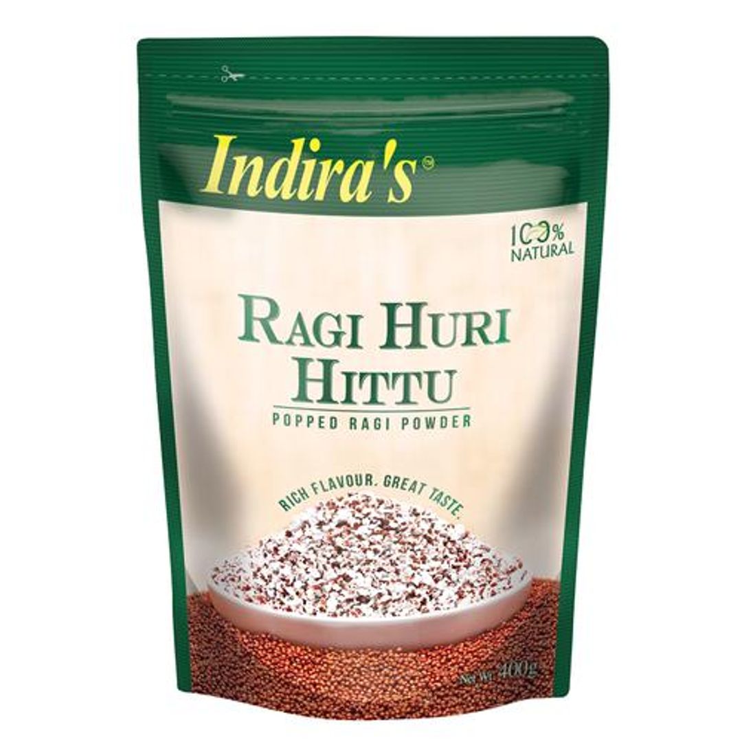 Indira's Ragi - Huri Hittu, 400 g Pouch