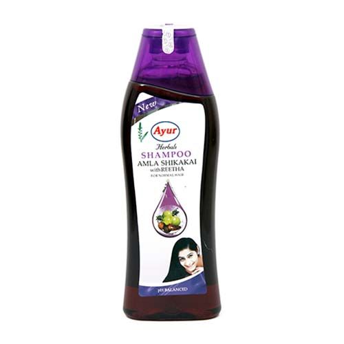 Ayur al Shampoo - Amla Shikakai With Reetha, 500 ml Bottle 