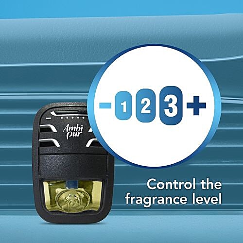 Ambipur Car Air Freshener - Lavender Spa, 7.5 ml Pouch 