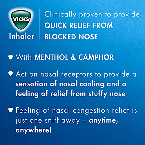 Buy Vicks Inhaler 0.5 ml Tube Online at the Best Price of Rs 67 bigbasket