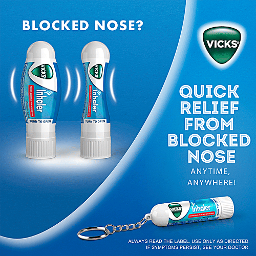 Buy Vicks Inhaler 0.5 ml Tube Online at the Best Price of Rs 67 bigbasket